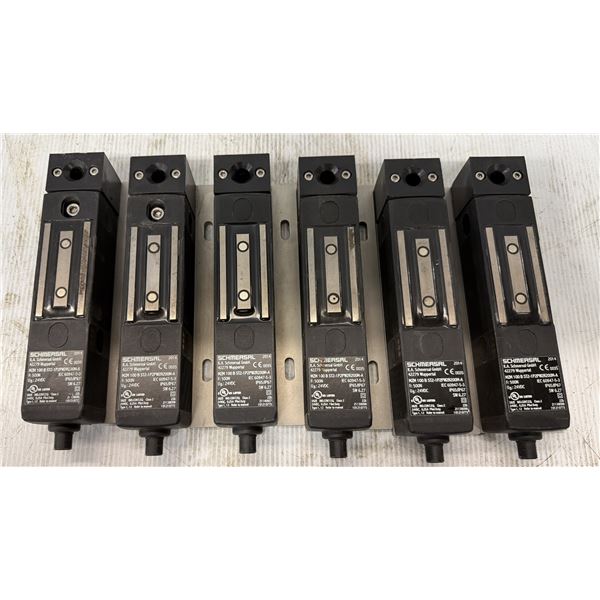 Lot of (6) Schmersal #MZM 100 B ST2-1P2W2R200M-A