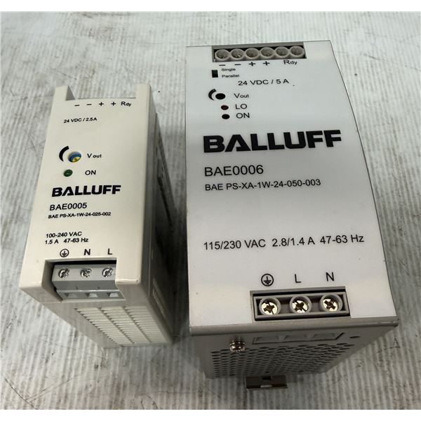 Lot of (2) Balluff Items