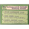 Image 2 : 1982 TOPPS ATLEE HAMMAKER ROOKIE CARD