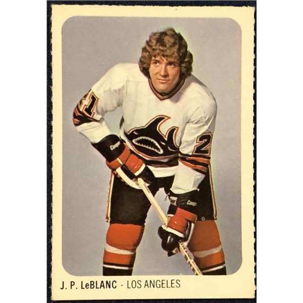 1973-74 QUAKER OATS WHA J.P. LEBLANC