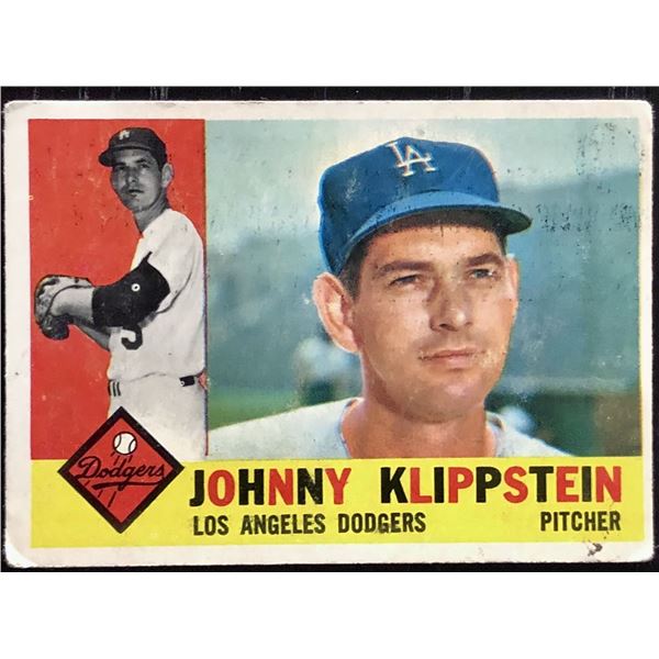 1960 TOPPS JOHNNY KLIPPSTEIN