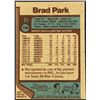 Image 2 : 1977-78 TOPPS BRAD PARK (HOF)