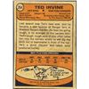 Image 2 : 1974-75 TOPPS TED IRVINE