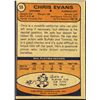 Image 2 : 1974-75 TOPPS CHRIS EVANS