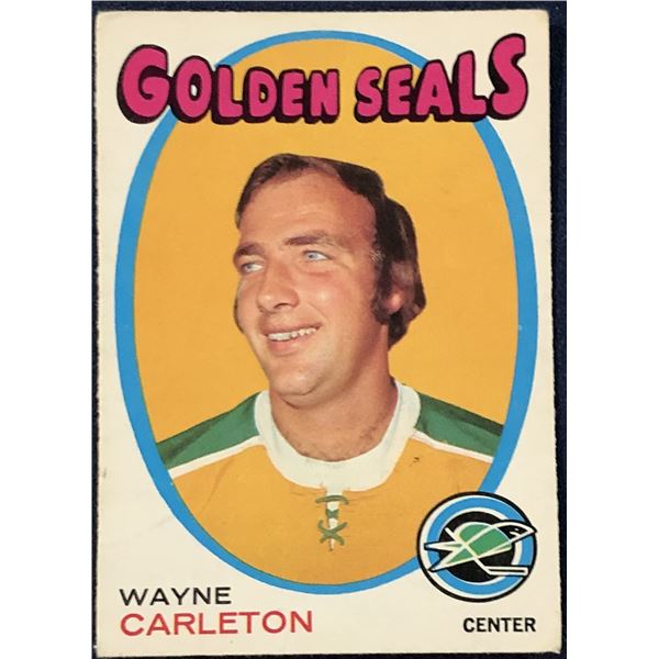 1971-72 O-PEE-CHEE WAYNE CARLETON
