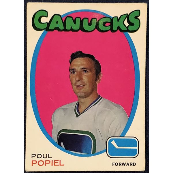 1971-72 O-PEE-CHEE POUL POPIEL
