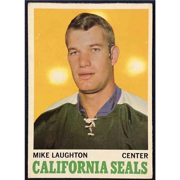 1970-71 O-PEE-CHEE MIKE LAUGHTON