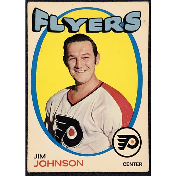 1971-72 O-PEE-CHEE JIM JOHNSON
