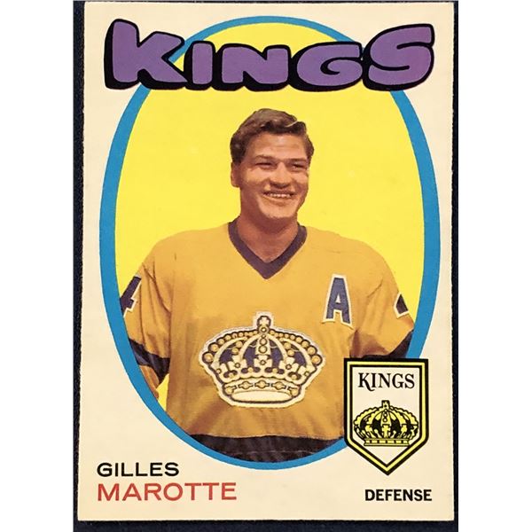 1971-72 O-PEE-CHEE GILLES MAROTTE