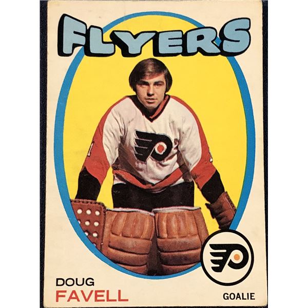 1971-72 O-PEE-CHEE DOUG FAVELL