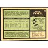 Image 2 : 1971-72 O-PEE-CHEE DOUG FAVELL
