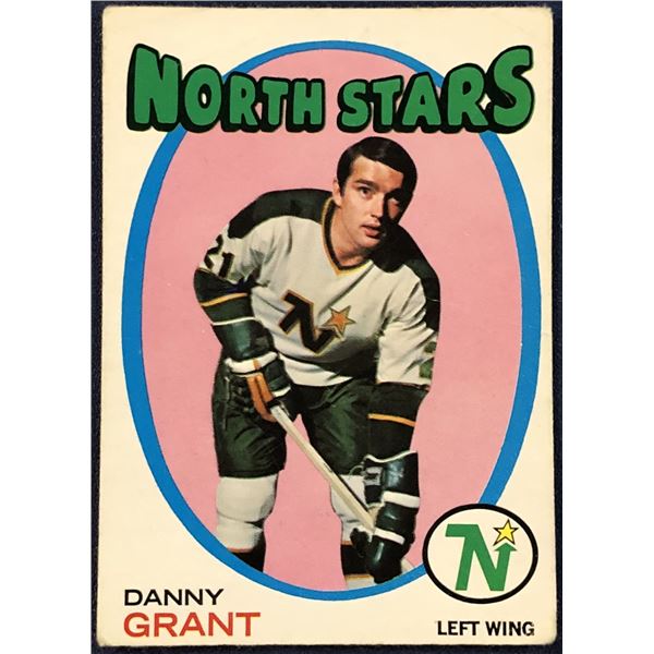 1971-72 O-PEE-CHEE DANNY GRANT