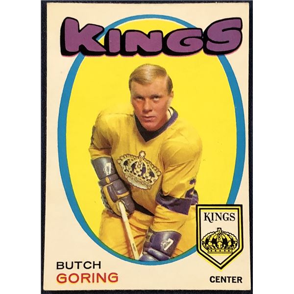 1971-72 O-PEE-CHEE BUTCH GORING