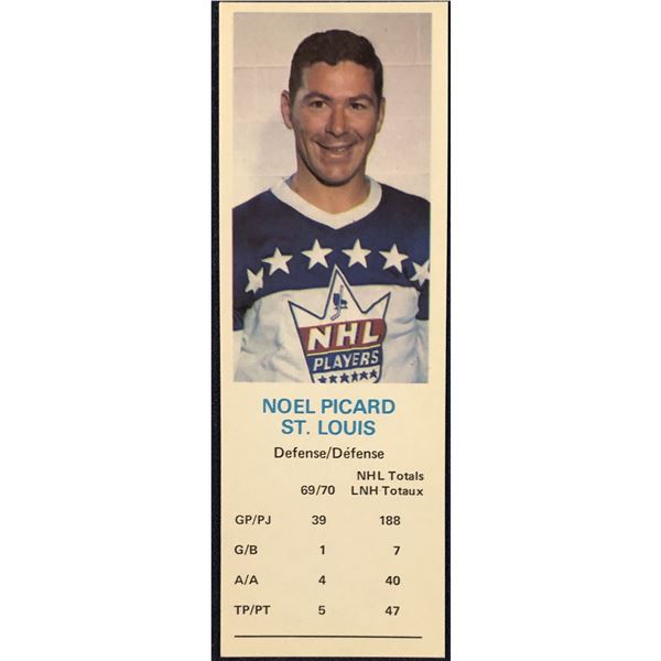 1970-71 DAD'S COOKIES - NOEL PICARD