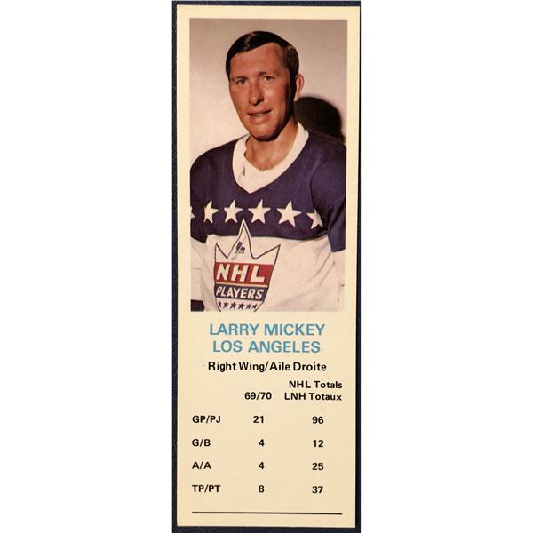 1970-71 DAD'S COOKIES - LARRY MICKEY