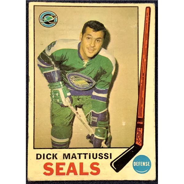 1969-70 O-PEE-CHEE DICK MATTIUSSI