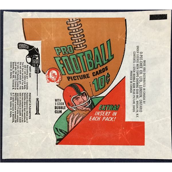 1970 O-PEE-CHEE CFL WRAPPER