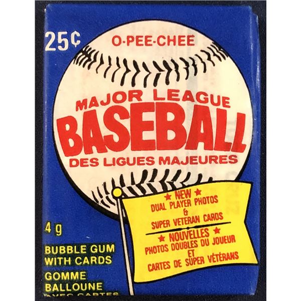 1983 O-PEE-CHEE BASEBALL WAX PACK