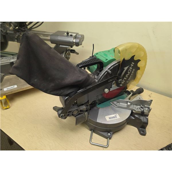 Hitachi C10FCE2 10-Inch Compound Miter Saw with Dust Collection Feature