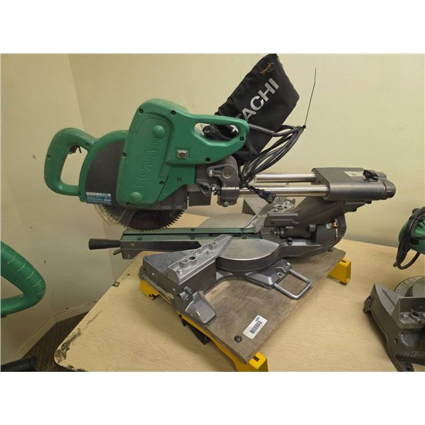 Hitachi C10FSH 10-Inch Dual Slide Compound Miter Saw with Laser