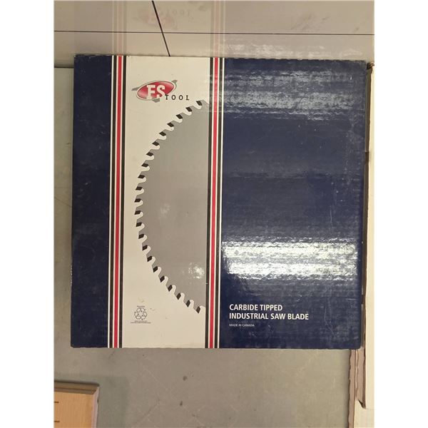 Carbide Tipped Industrial Saw Blade Measuring 12 Inches – Made in Canada
