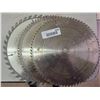 Image 2 : 3 Circular Saw Blades with Approx. 24-Inch Diameter