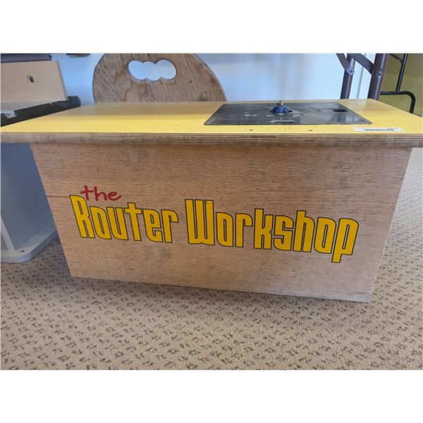 Router Table from The Router Workshop Series