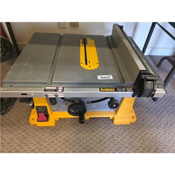 DeWALT DW745 10-Inch Job Site Table Saw with Steel Roll Cage