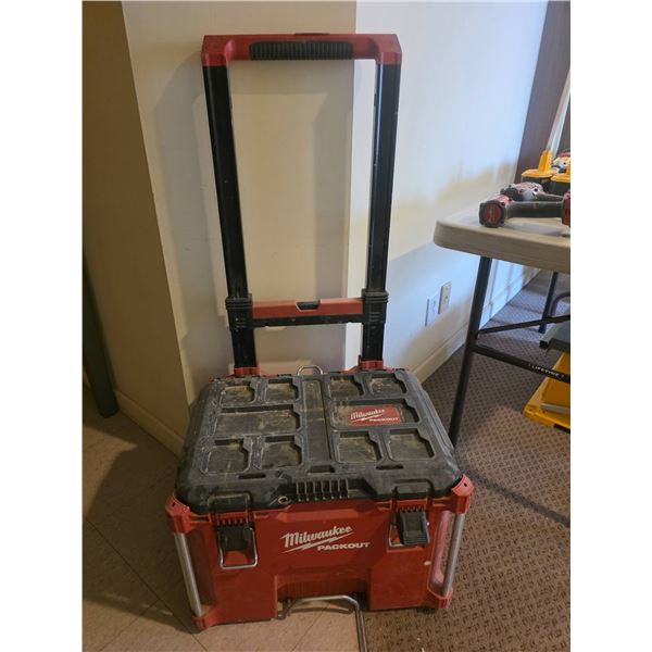 Milwaukee Packout Rolling Tool Box with Handle