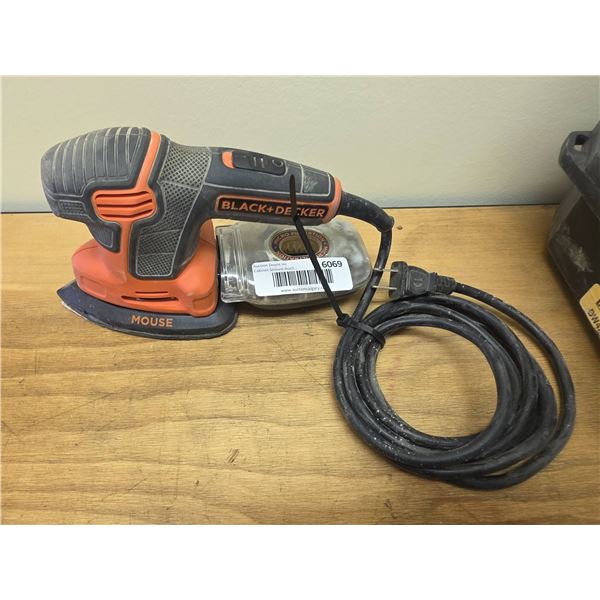 Black & Decker BDEMS600 Mouse Detail Sander, 120V, 1.2A, 14000 RPM