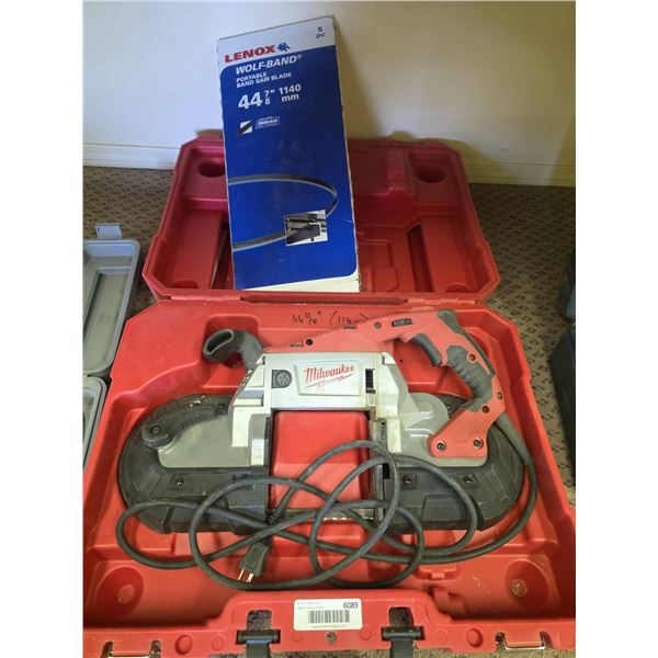 Milwaukee Deep Cut Band Saw Model 6232-20 with Hard Carrying Case