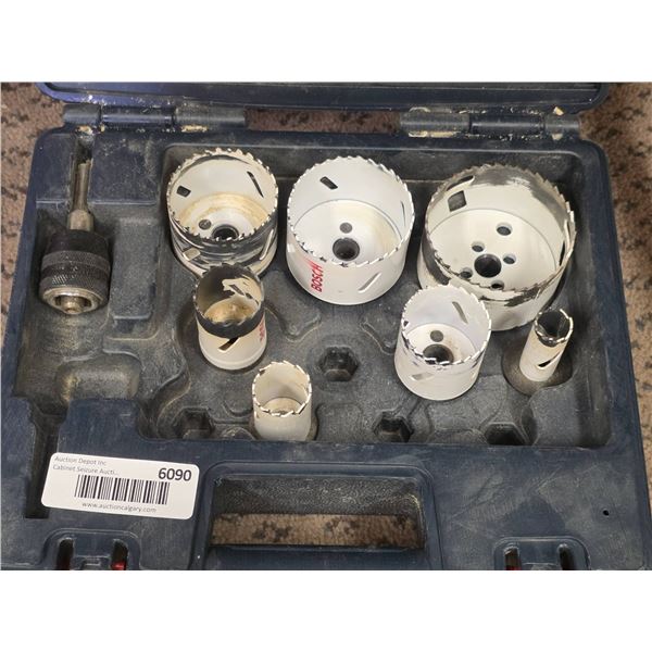 Hole Saw Kit With Assorted Blades and Case