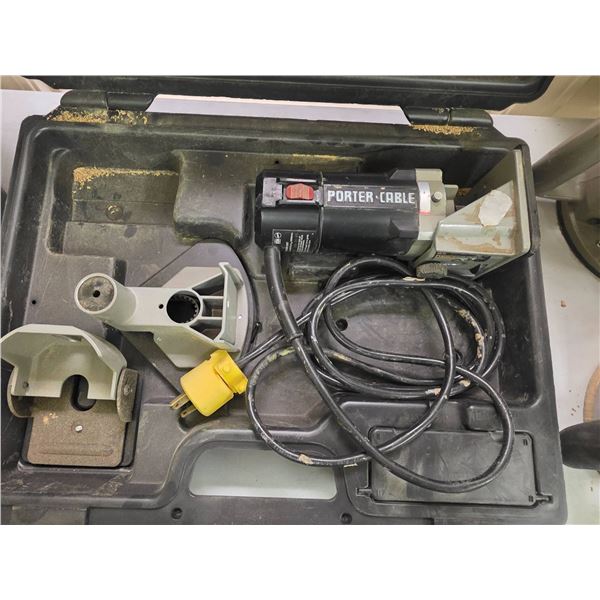 Porter Cable Model 7309 Laminate Trimmer with Accessories