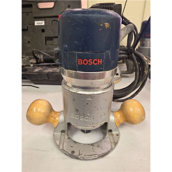 Bosch 1617EVS Router Motor with Adjustable Base and Wooden Handles