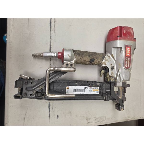 MAX SuperStapler TA551B Pneumatic Stapler