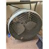 Image 1 : Industrial Metal Bladed Fan With Protective Grill, Model Unreadable