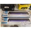 Image 1 : Black Light 18 Inch Fluorescent Tube Fixture With Integrated Switch