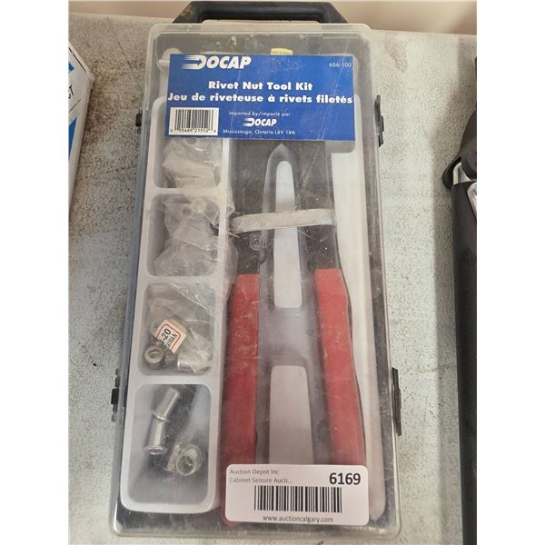 Bocap River Nut Tool Kit With Rivet Nuts