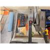 Image 1 : Hand Tools Including Saws, Screwdrivers, and Levels