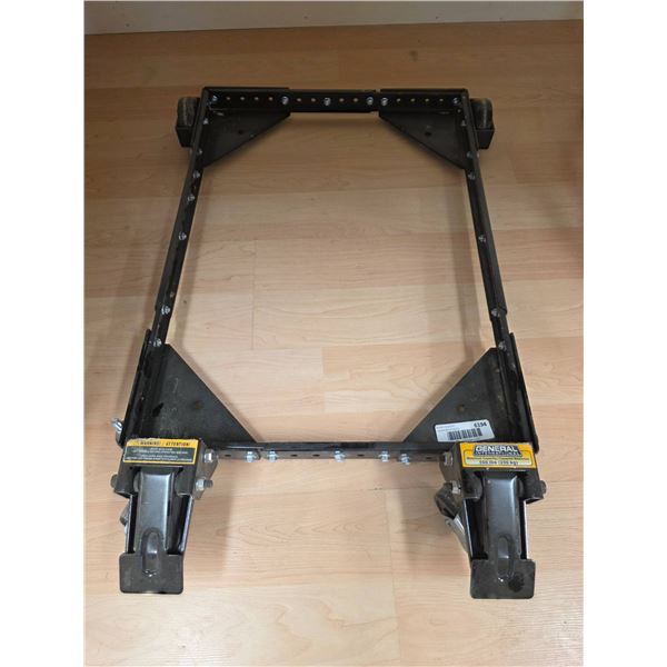General International 500 Lbs Capacity Adjustable Dolly Frame