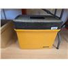 Image 1 : Waterloo Yellow and Black Tool Box with Integrated Organizer