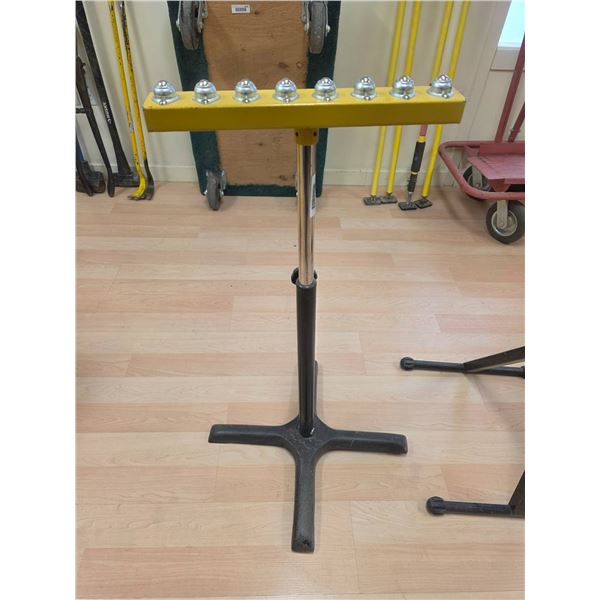 Adjustable Roller Ball Stand for Conveyor Support Applications