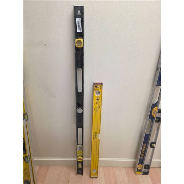 Stanley 48-Inch Level and Stabila Magnetic 24-Inch Level