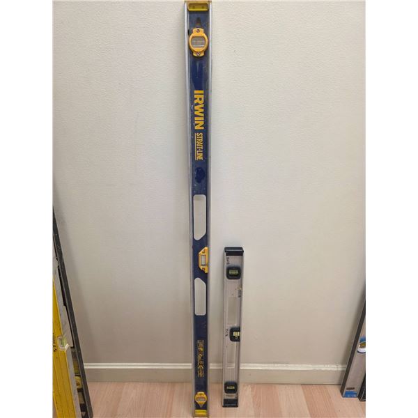 Irwin Strait-Line Levels – 72-Inch and 24-Inch Sizes