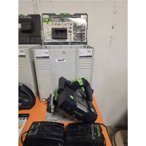 Festool TSC 55 Cordless Track Saw System with Accessories