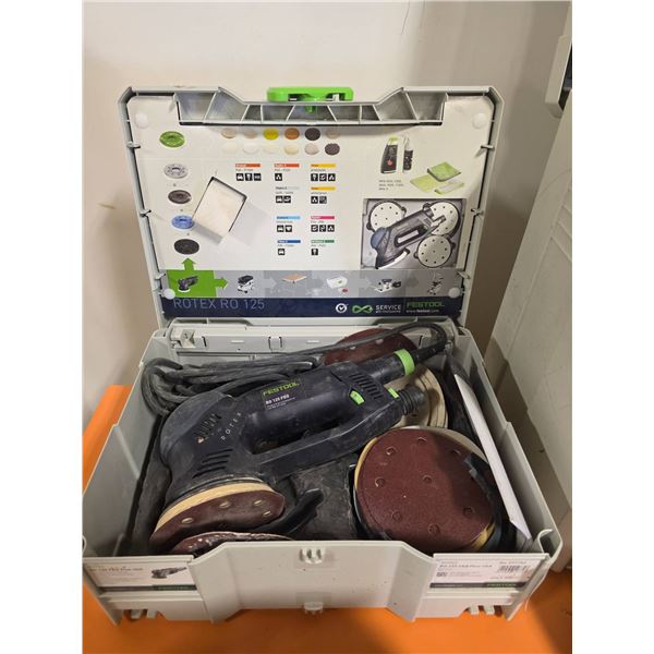 Festool Rotex RO 125 FEQ Sander with Accessories