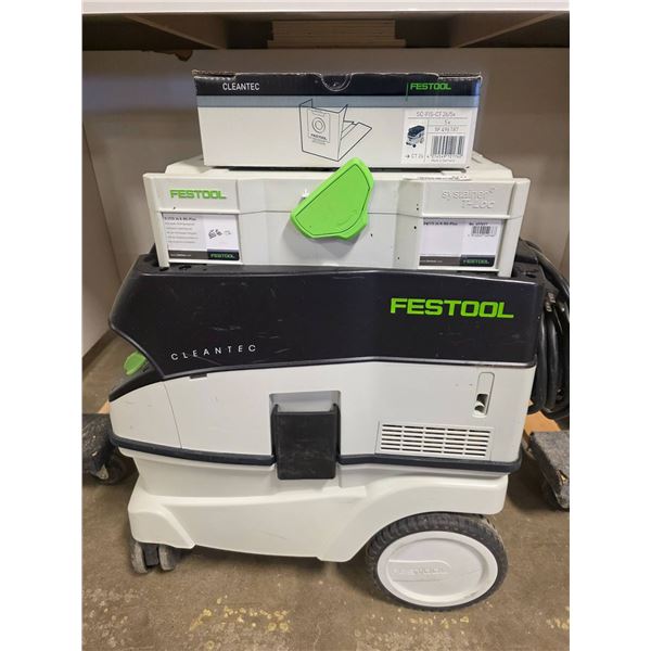 Festool CLEANTEC CT 26 E Dust Extractor with Accessories