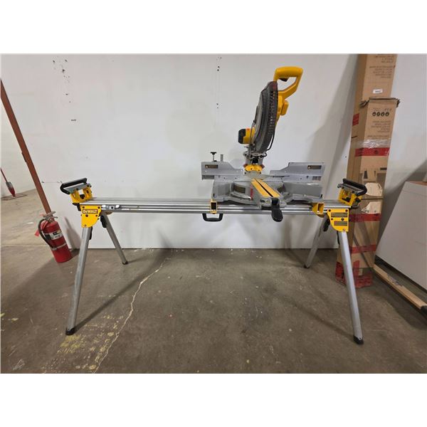 DeWalt DWX723 Miter Saw Heavy Duty Stand with Sliding Compound Miter Saw