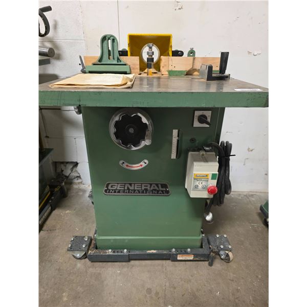 General International 40-250 3/4 HP Wood Spindle Shaper