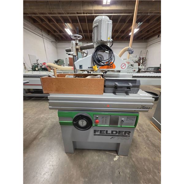Felder F700 Spindle Moulder with Pertici Feeder